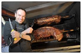 BBQ Buffet beim Adventmarkt